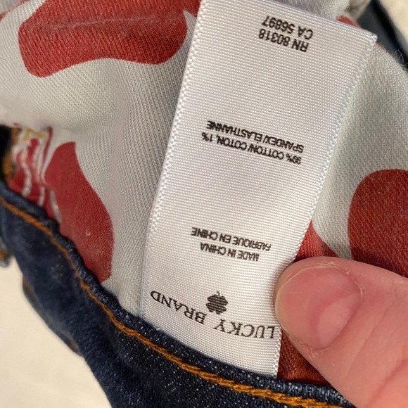 Lucky brand jeans size 4/27 long - Picture 8 of 11